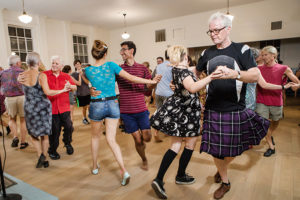 contra dancing